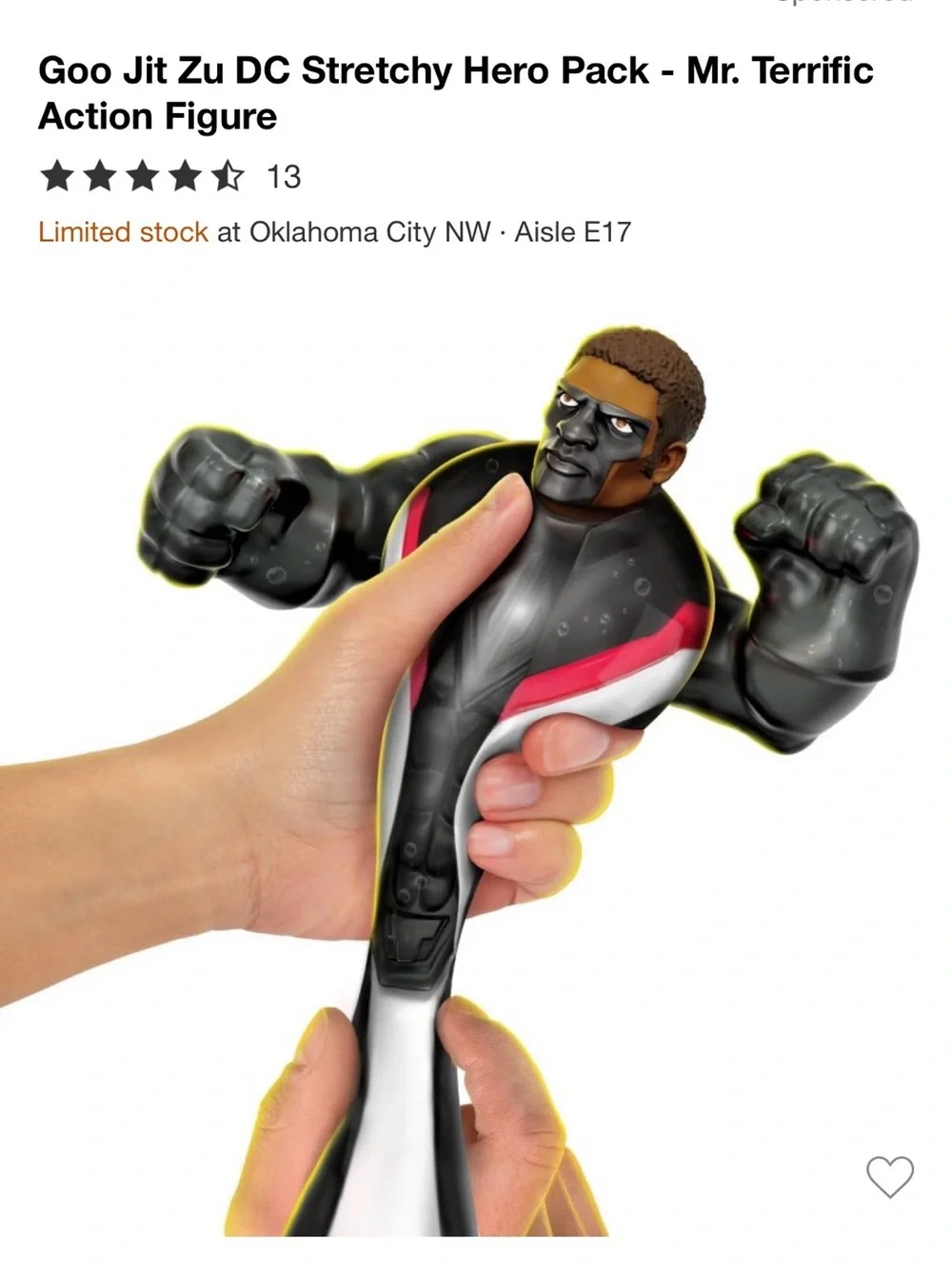 2/pack  Goo Jit Zu DC Stretchy Hero Pack + The Fantastic 4 First Steps